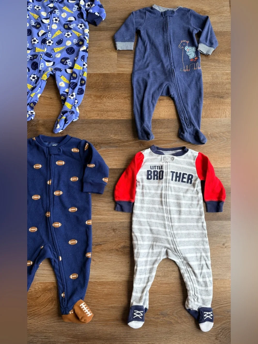 CARTER’S | Sleeper Bundle | Baby Pajamas | Fleece Footed PJs